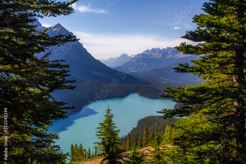 Spectacular Peyto Lake, Icefields Parkway, Alberta, Canada