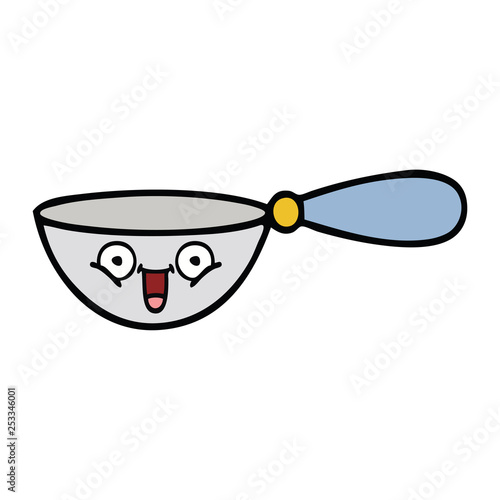 cute cartoon measuring spoon