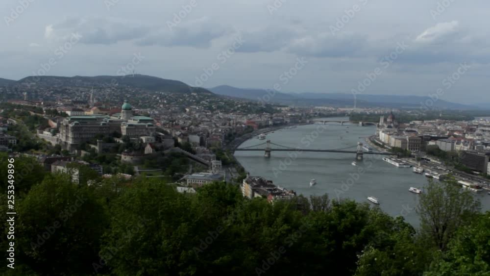 The city of Budapest, Hungary. Wide, cityscape shot. The city of Budapest, Hungary. Wide, cityscape shot.