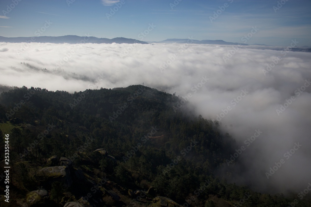 Fototapeta premium fog in mountains
