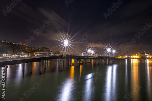 Dana Point Pier at Night