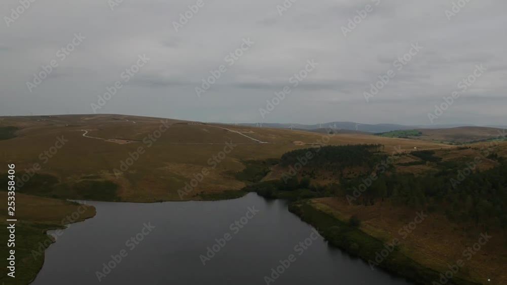Some drone shots of a reservoir Some drone shots of a reservoir