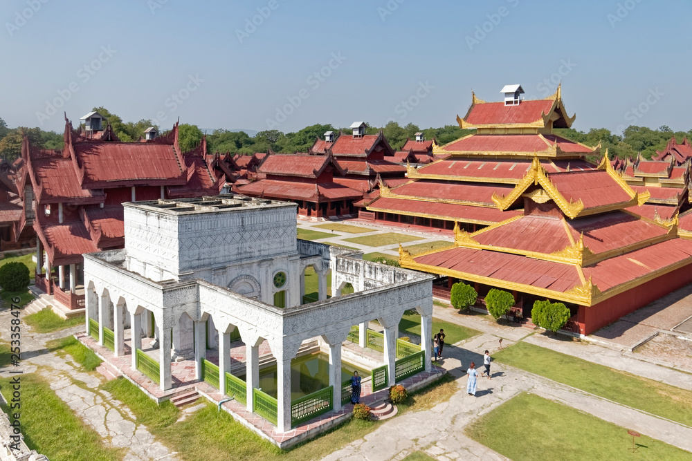 Burma, Asia -  Mandalay Palace, open-air museum