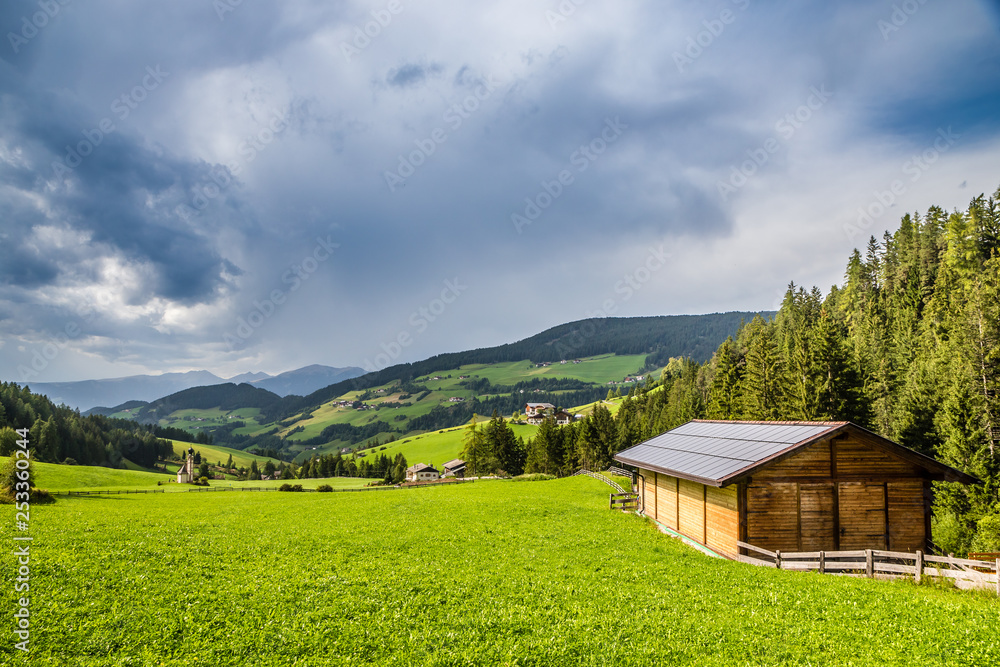 Obraz premium Val Di Funes - Bolzano, South Tyrol, Italy