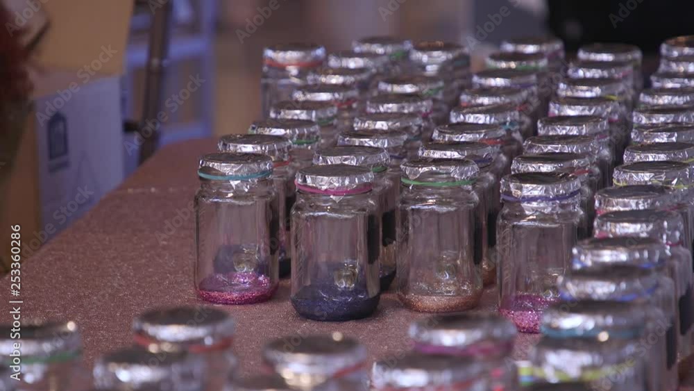 organizing wedding jars organizing wedding jars