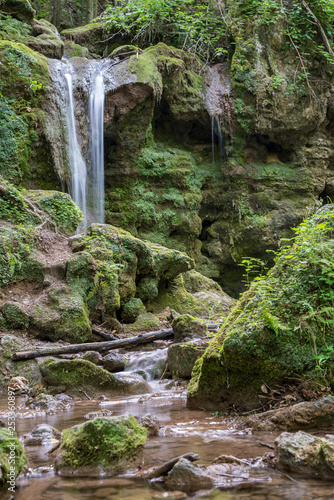 Beautiful waterfall in Eastern Slovakia, Hajske Vodopady photo