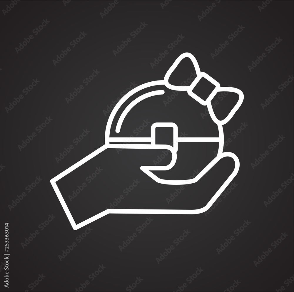 Gifts line icon on background for graphic and web design. Simple vector sign. Internet concept symbol for website button or mobile app. Gifts line icon on background for graphic and web design. Simple vector sign. Internet concept symbol for website button or mobile app.
