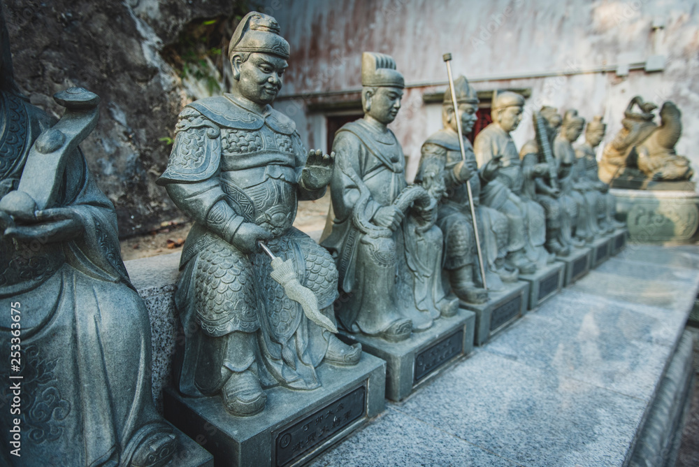 Honk Kong, November 2018 - Ten Thousand Buddhas Monastery (Man Fat Sze) Honk Kong, November 2018 - Ten Thousand Buddhas Monastery (Man Fat Sze)