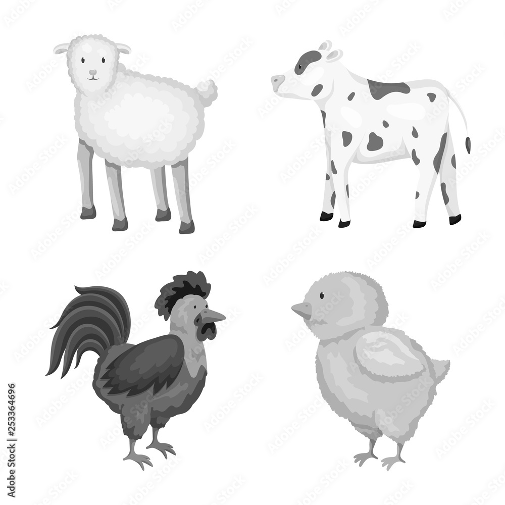 Vector design of homestead and agriculture symbol. Collection of homestead and kitchen vector icon for stock. Vector design of homestead and agriculture symbol. Collection of homestead and kitchen vector icon for stock.