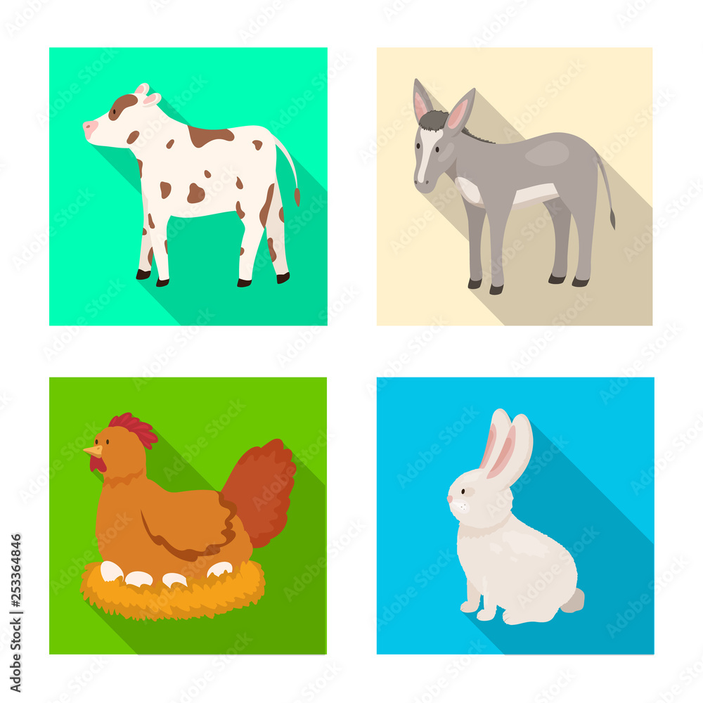 Vector design of breeding and kitchen logo. Set of breeding and organic stock vector illustration. Vector design of breeding and kitchen logo. Set of breeding and organic stock vector illustration.