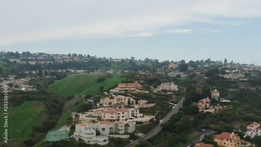 Midday drone view and landing slowly above the Pales Verdes Estates golf club, California. ( DJi Spark Drone footage I 30 fps ) Midday drone view and landing slowly above the Pales Verdes Estates golf club, California. ( DJi Spark Drone footage I 30 fps )