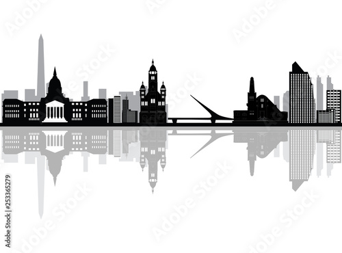 buenos aires city skyline