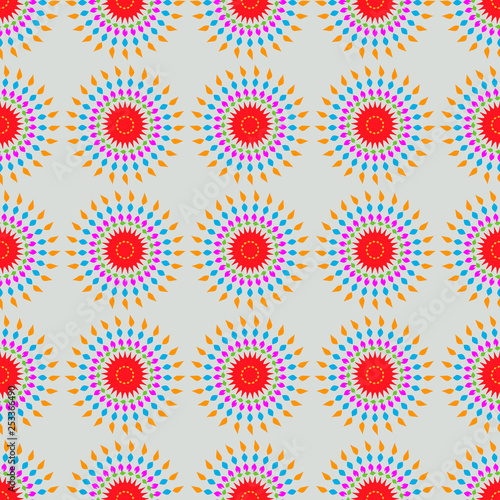 Ethnic geometric print. abstract geometric seamless pattern.