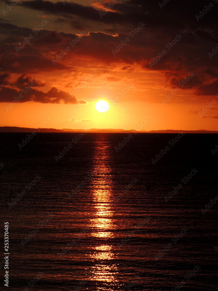 Fototapeta premium Pôr do Sol - Ribeira 