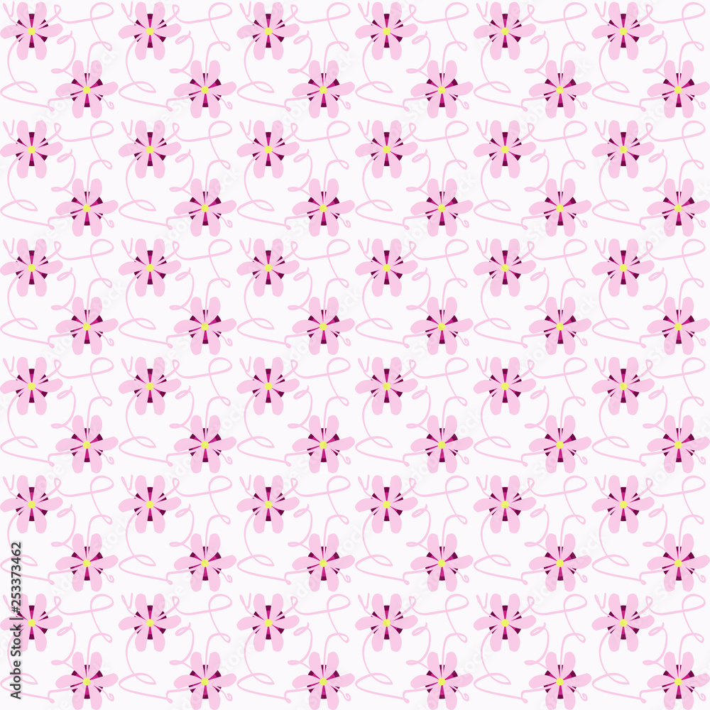 pattern con fiorellini lilla su sfondo bianco pattern con fiorellini lilla su sfondo bianco