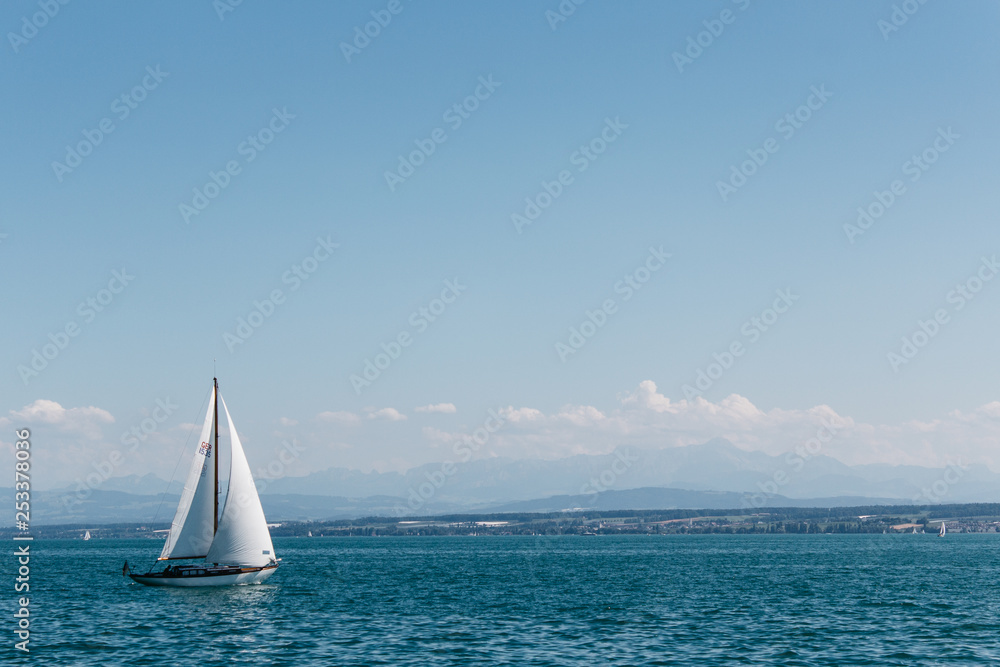 Fototapeta Sailing on the sea