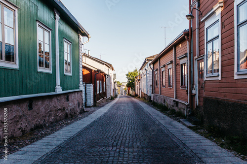 Old town in Finland