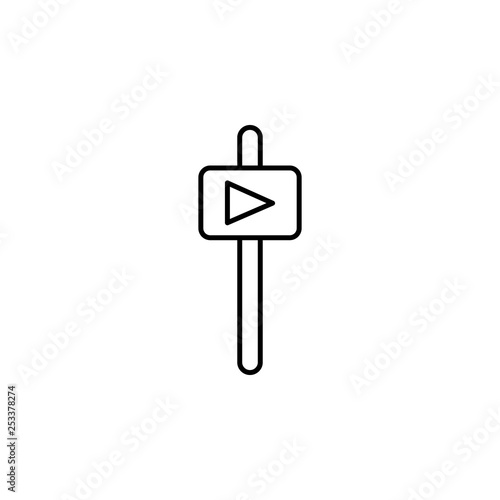 Robotics automatic outline icon. Signs and symbols can be used for web, logo, mobile app, UI, UX