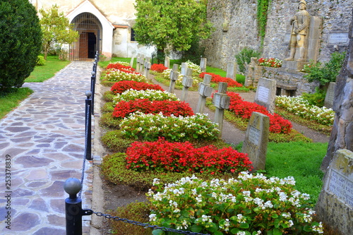 Photography Ruins of medieval cistercian abbey in Transylvania