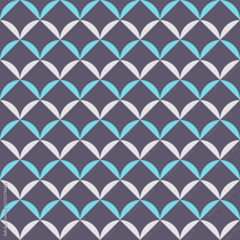 Fototapeta premium Abstract vector seamless pattern in Chinese style.