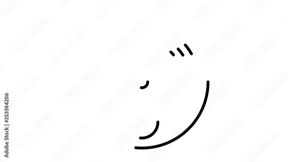 line icon animation fire alarm line icon animation fire alarm