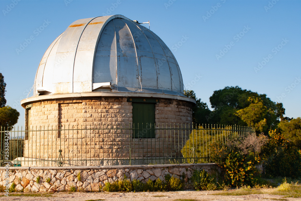 Fototapeta premium Historical Telescope Athens Greece