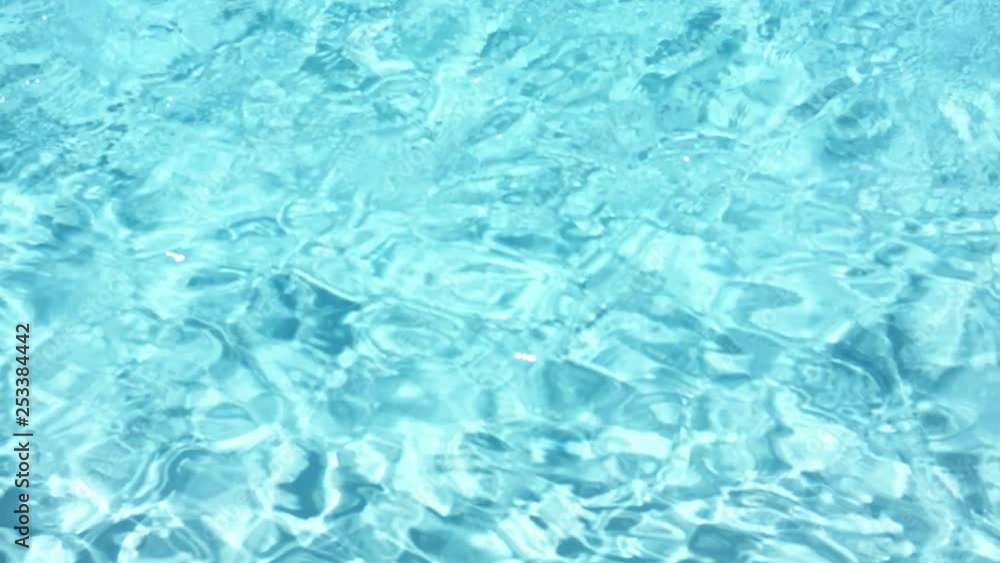 Close up abstract backdrop over clear fresh turquoise waters rippling & small waves in sunlight. Close up abstract backdrop over clear fresh turquoise waters rippling & small waves in sunlight.