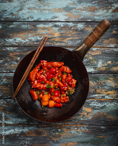 Asian sweet and sour chicken
