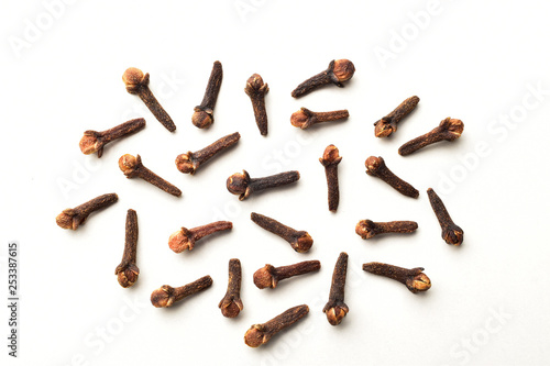 clove isolated on white background