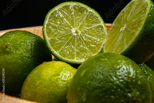 Persian lime, also known Tahiti lime photo