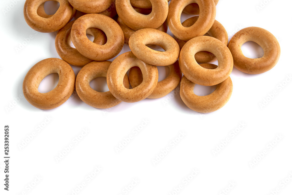 Small bagels for tea with space for inscription Small bagels for tea with space for inscription