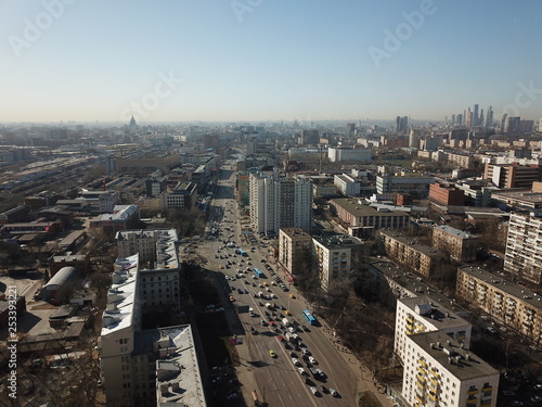 Photography Copter panorama moscow sky