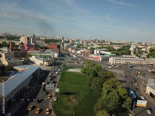 Photography Copter panorama moscow sky