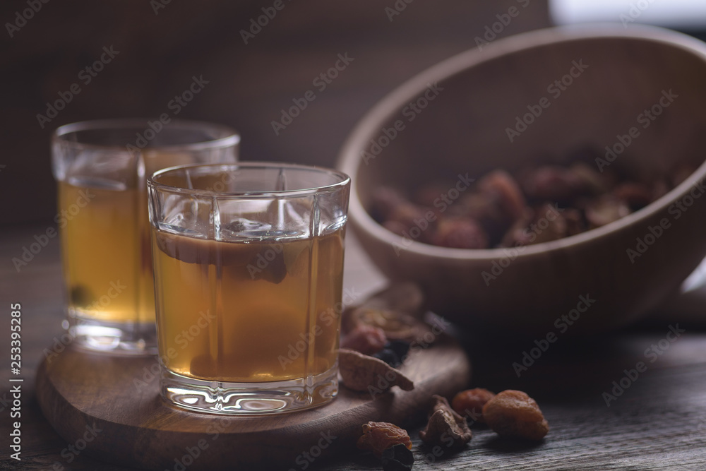 Dried fruit compote. healthy and natural drink. Dried fruit compote. healthy and natural drink.