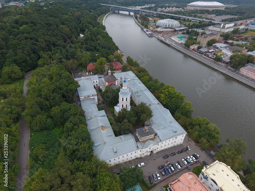 Photography Panorama copter moscow sky