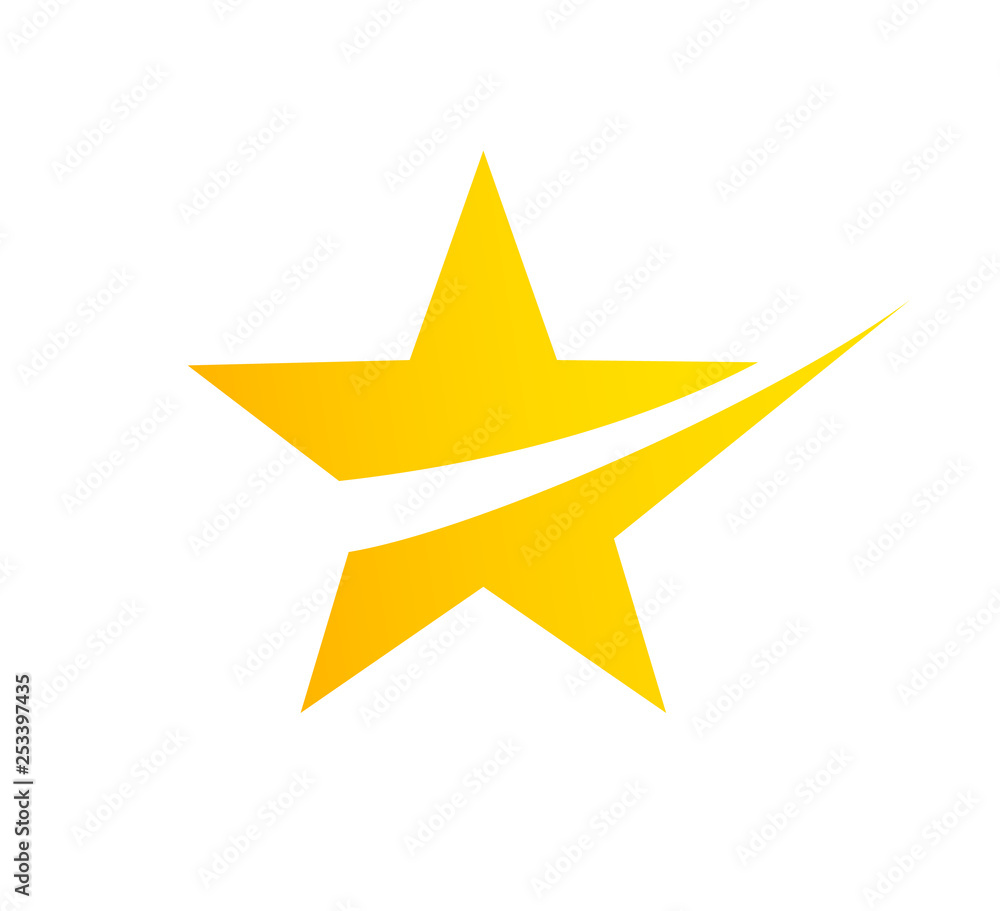 Abstract star logo icon design template elements Abstract star logo icon design template elements