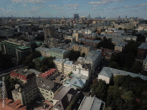 Photography Panorama moscow sky copter