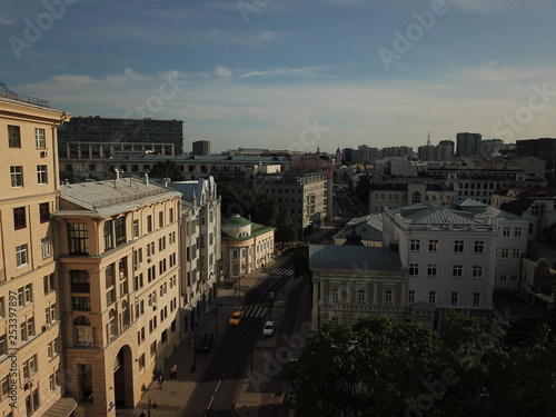 Photography Panorama moscow sky copter