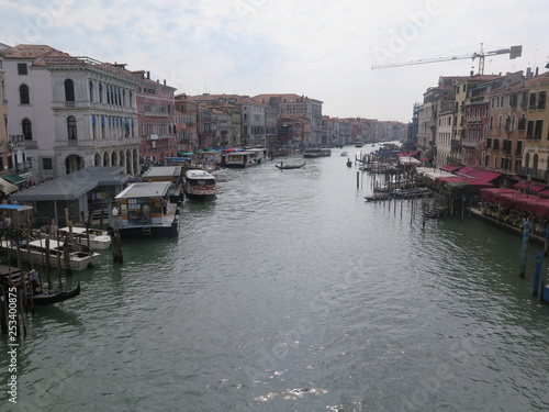 Venecia Italia barcas canal turismo viaje