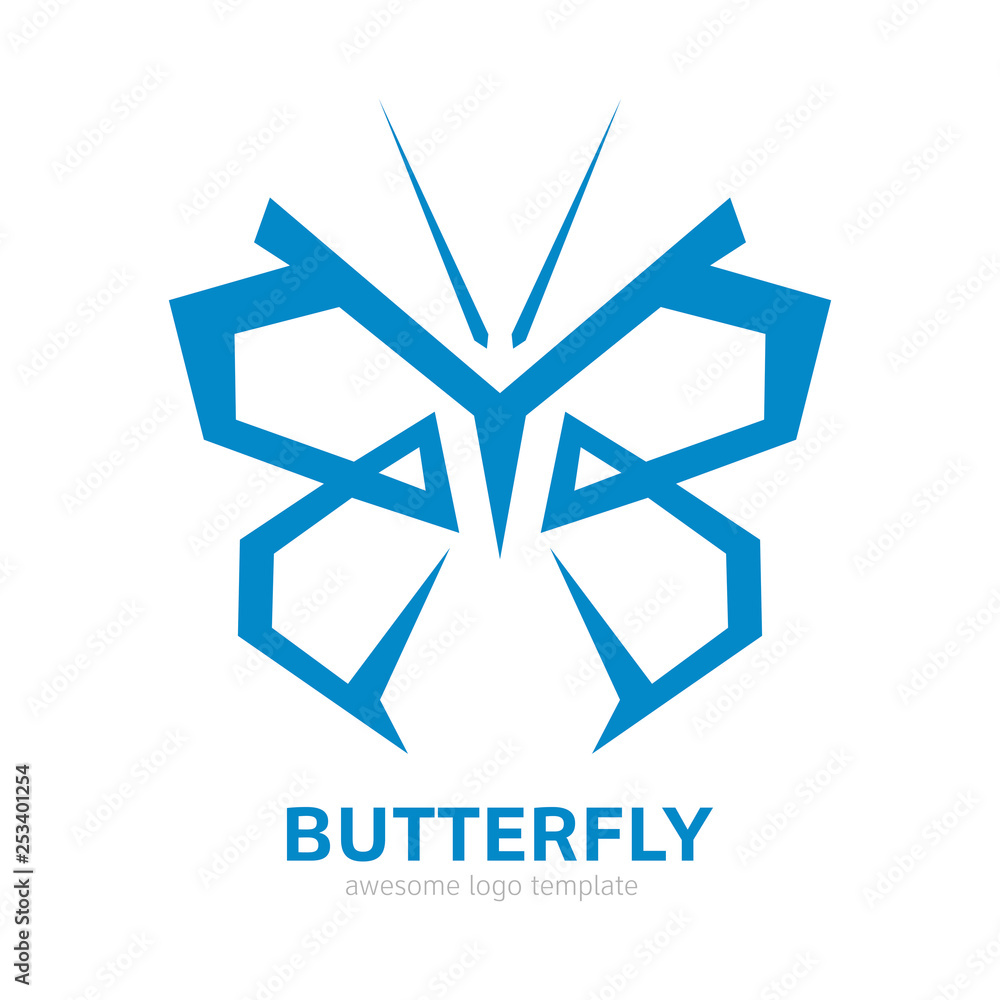 Butterfly Logo Template Butterfly Logo Template