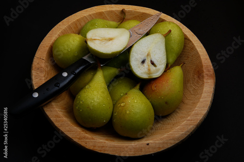 Ripe organic pear