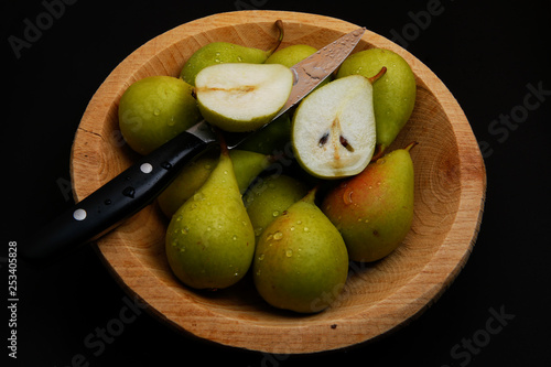Ripe organic pear