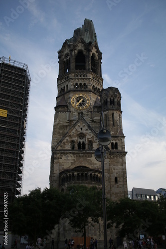 destroyed church