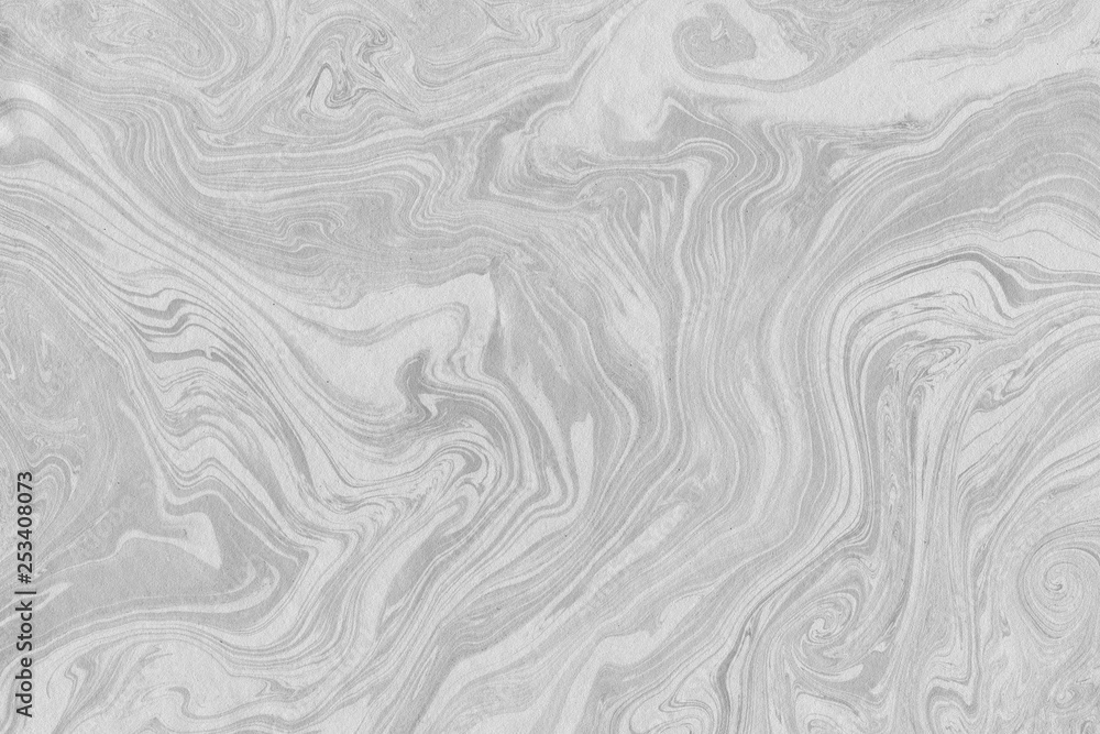 Suminagashi marble texture hand painted with grey Suminagashi marble texture hand painted with grey