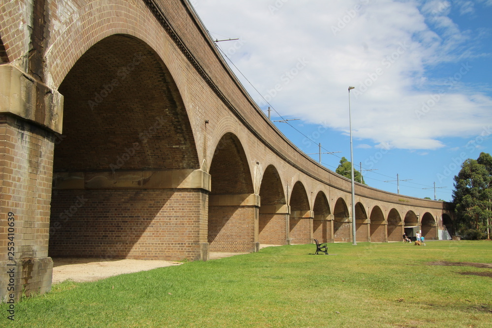 Railway Arches Federation Park Glebe Sydney