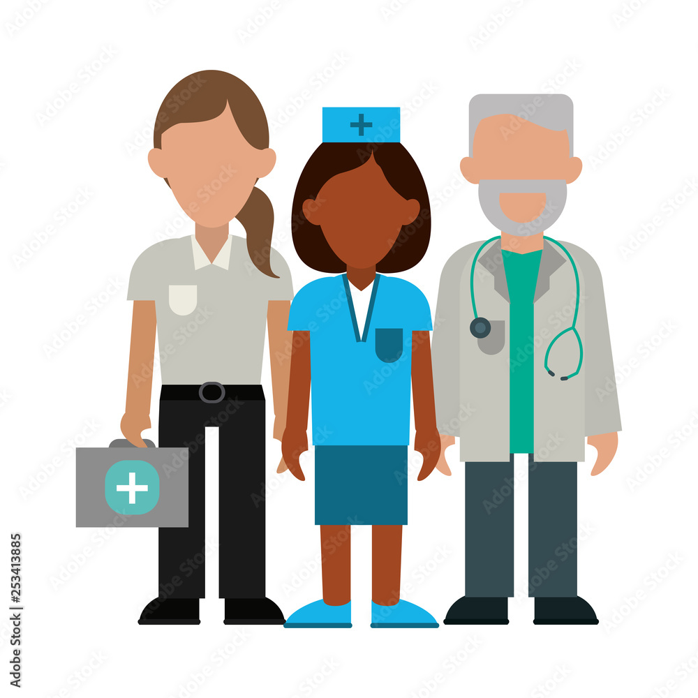 Medical teamwork avatar