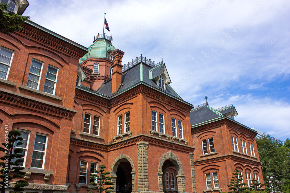 北海道庁旧本庁舎、赤レンガ