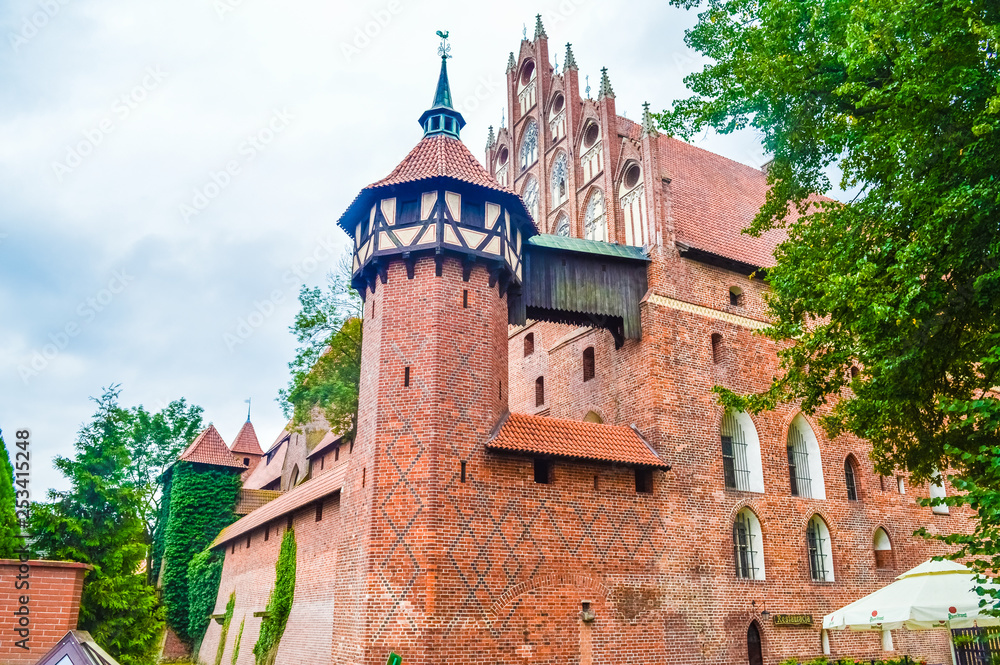 Tower of the Malbork Castle, Poland