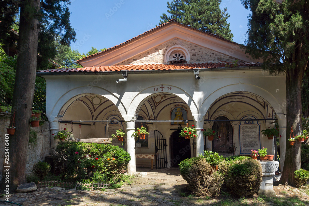 Medieval Buildings in Maglizh Monastery of Saint Nicholas, Stara Zagora region, Bulgaria