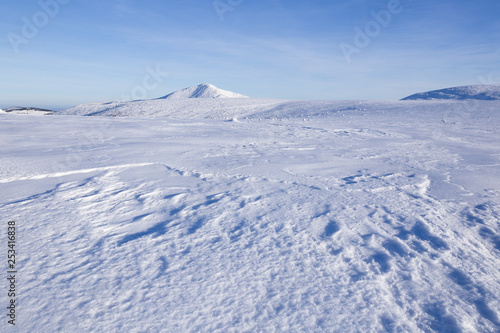 Landscape of the Giant mountains (Krkonose) in winter © Alexander Erdbeer